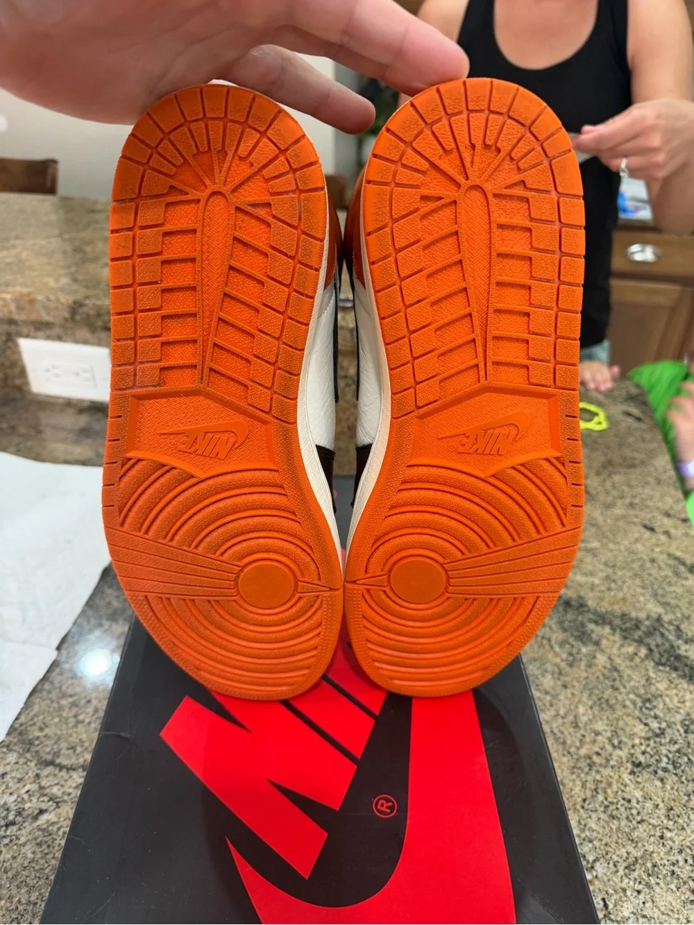 (2015) Air Jordan 1 Retro High OG 'Shattered Backboard' - Black/Orange/White